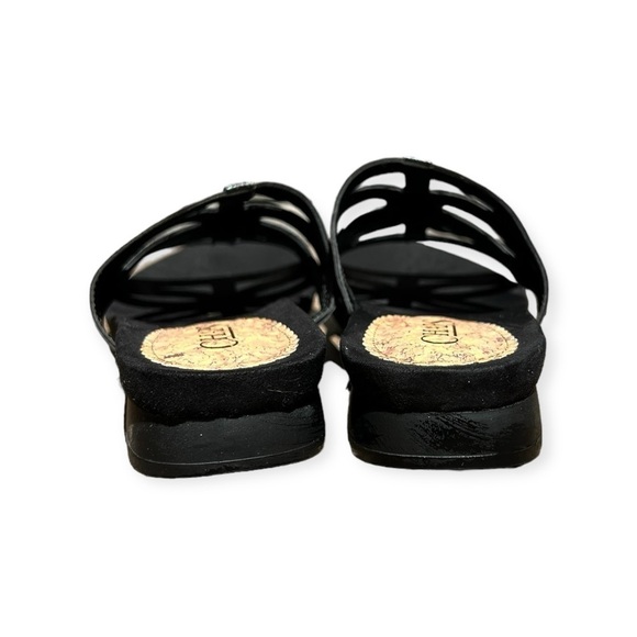 🌻Chaps Penelopi Black Slide-On Comfort Sandal Shoes Size 7.5 - Picture 5 of 11
